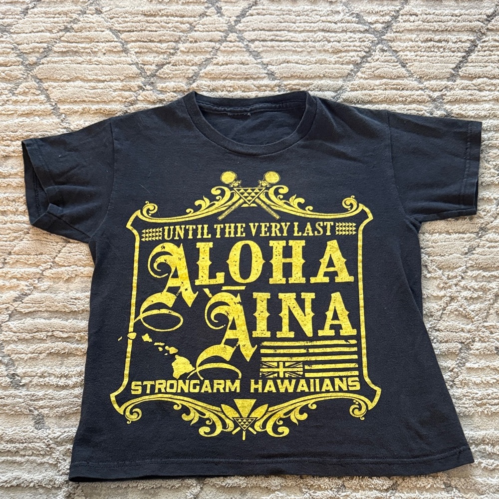 Strongarm Boys Shirt M Kū Kia’i Mauna